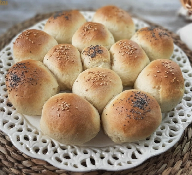 Panecillos tiernos para desayuno