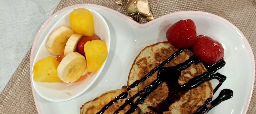 Desayunos con un toque de amor .