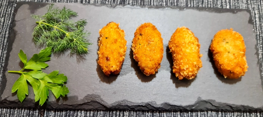 Croquetas de calabacín y patatas