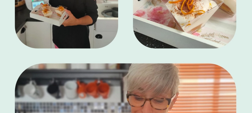 Un delicioso postre Italiano con un toque Español