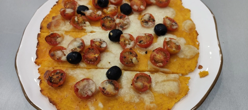 Pizza sin harina " una pasada de sabor"