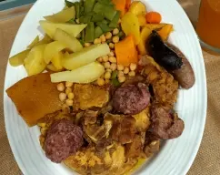 Step Ahora solo queda emplatar y disfrutar de nuestro puchero. illustration