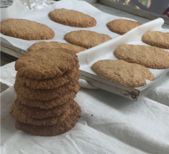Siempre buscamos recetas de galletas que no lleven mantequilla, éstas serian las tuyas. A por ellas.....