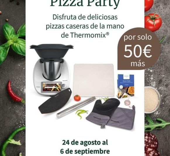 Nueva promo THERMOMIX pizza party